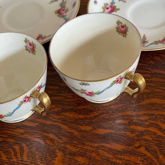 Birks Royal Staffordshire tea cups x 2 - Picture 7 of 8